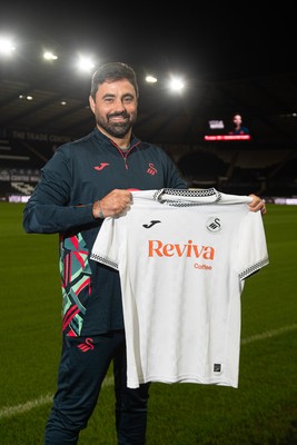 241125 - Vitor Matos is announced as new Swansea City Head Coach at the Swanseacom Stadium 