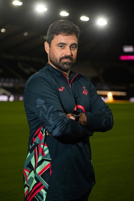 241125 - Vitor Matos is announced as new Swansea City Head Coach at the Swanseacom Stadium 