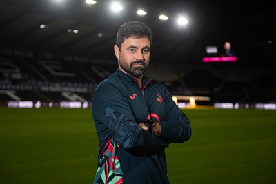 241125 - Vitor Matos is announced as new Swansea City Head Coach at the Swanseacom Stadium 