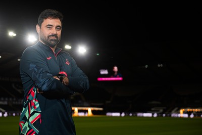 241125 - Vitor Matos is announced as new Swansea City Head Coach at the Swanseacom Stadium 