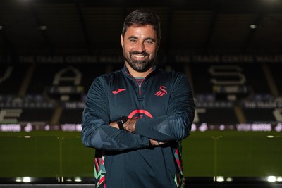 241125 - Vitor Matos is announced as new Swansea City Head Coach at the Swanseacom Stadium 