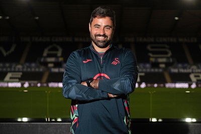 241125 - Vitor Matos is announced as new Swansea City Head Coach at the Swanseacom Stadium 
