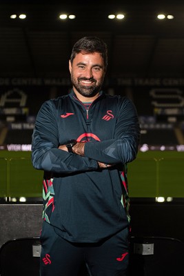 241125 - Vitor Matos is announced as new Swansea City Head Coach at the Swanseacom Stadium 