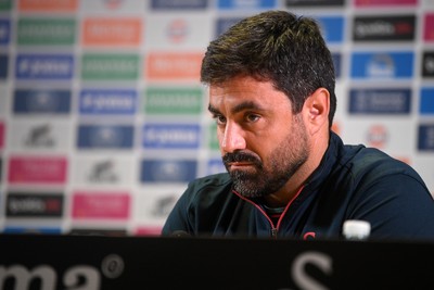 241125 - Vitor Matos is announced as new Swansea City Head Coach in a press conference at the Swanseacom Stadium 