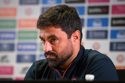 241125 - Vitor Matos is announced as new Swansea City Head Coach in a press conference at the Swanseacom Stadium 