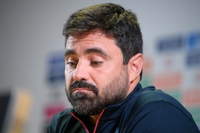 241125 - Vitor Matos is announced as new Swansea City Head Coach in a press conference at the Swanseacom Stadium 