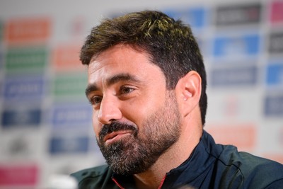 241125 - Vitor Matos is announced as new Swansea City Head Coach in a press conference at the Swanseacom Stadium 