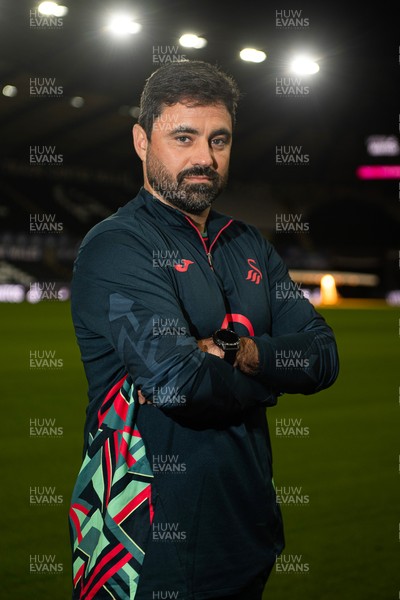 241125 - Vitor Matos is announced as new Swansea City Head Coach at the Swanseacom Stadium 
