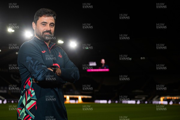 241125 - Vitor Matos is announced as new Swansea City Head Coach at the Swanseacom Stadium 