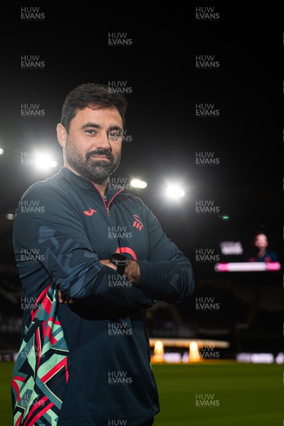 241125 - Vitor Matos is announced as new Swansea City Head Coach at the Swanseacom Stadium 