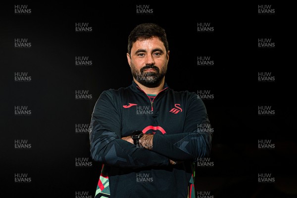 241125 - Vitor Matos is announced as new Swansea City Head Coach at the Swanseacom Stadium 