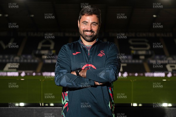 241125 - Vitor Matos is announced as new Swansea City Head Coach at the Swanseacom Stadium 