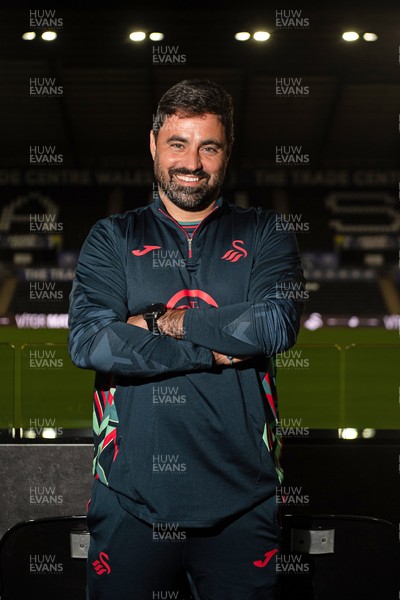 241125 - Vitor Matos is announced as new Swansea City Head Coach at the Swanseacom Stadium 