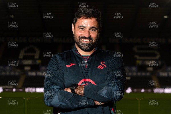 241125 - Vitor Matos is announced as new Swansea City Head Coach at the Swanseacom Stadium 