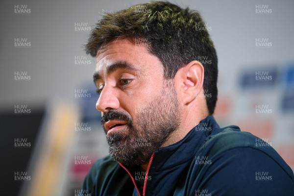 241125 - Vitor Matos is announced as new Swansea City Head Coach in a press conference at the Swanseacom Stadium 