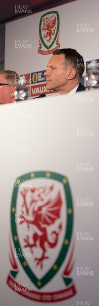 150118 - New Wales Football Manager - Ryan Giggs is announced as the new manager of the Wales Football team at a press conference at Hensol Castle, Cardiff