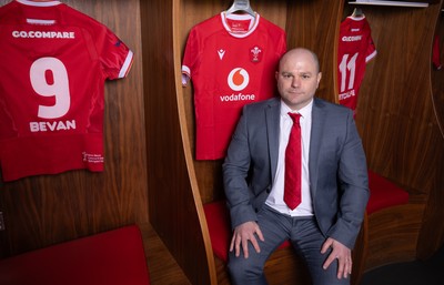 200125  New Wales Women’s Rugby Head Coach Announcement, Principality Stadium - Sean Lynn who has been appointed Head Coach of the Wales Women’s Rugby Team