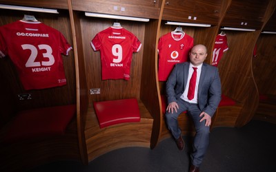 200125  New Wales Women’s Rugby Head Coach Announcement, Principality Stadium - Sean Lynn who has been appointed Head Coach of the Wales Women’s Rugby Team