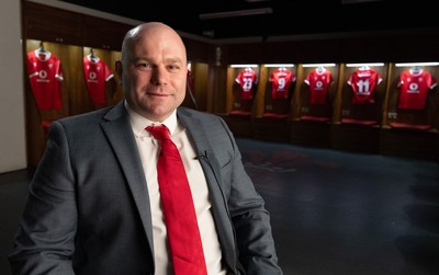 200125  New Wales Women’s Rugby Head Coach Announcement, Principality Stadium - Sean Lynn who has been appointed the Head Coach of the Wales Women’s Rugby Team