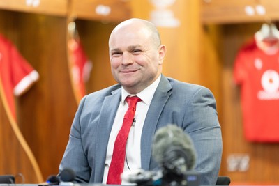 200125  New Wales Women’s Rugby Head Coach Announcement, Principality Stadium - Sean Lynn who has been appointed Head Coach of the Wales Women’s Rugby Team during press conference