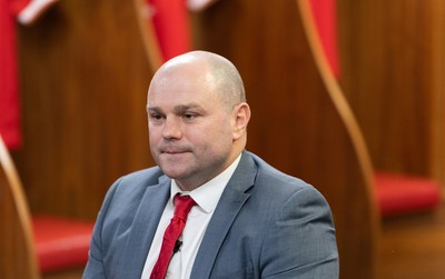 200125  New Wales Women’s Rugby Head Coach Announcement, Principality Stadium - Sean Lynn who has been appointed Head Coach of the Wales Women’s Rugby Team during press conference