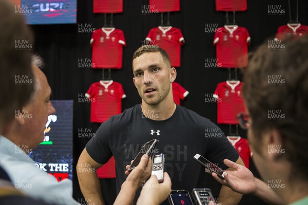 060719 - WRU - New Wales World Cup Kit Launch - George North talks to the media