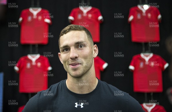 060719 - WRU - New Wales World Cup Kit Launch - George North talks to the media