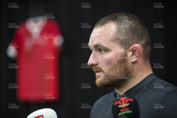 060719 - WRU - New Wales World Cup Kit Launch - Ken Owens talks to the media