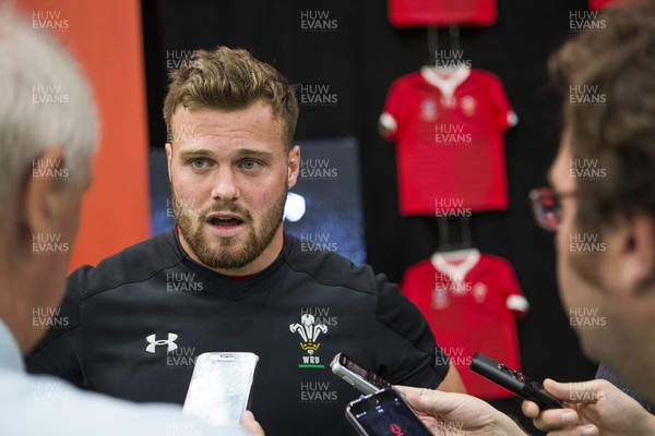 060719 - WRU - New Wales World Cup Kit Launch - Owen Lane talks to the media