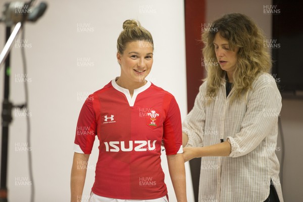 180619 - WRU -  Behind the scenes of the U20 and Women's new kit and training wear campaign photoshoot