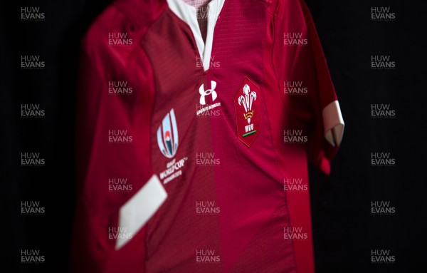 060719 - WRU - New Wales World Cup Kit Launch - Picture shows the new Wales World Cup Jersey
