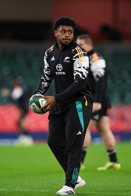 211125 - New Zealand Rugby Captains Run -  Peter Lakai during training ahead of the game against Wales tomorrow