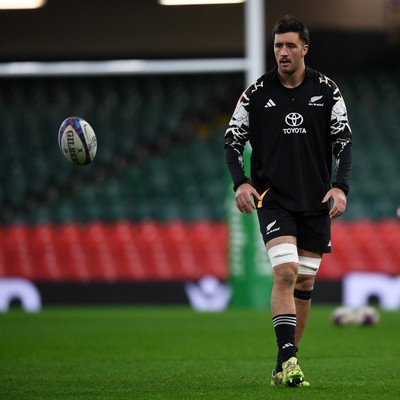 211125 - New Zealand Rugby Captains Run - Josh Lord during training ahead of the game against Wales tomorrow
