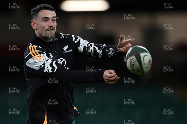 211125 - New Zealand Rugby Captains Run - Will Jordan during training ahead of the game against Wales tomorrow