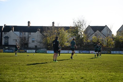 181125 - New Zealand Rugby Training - A general view of training at St Peter’s Rugby Club ahead of their upcoming match against Wales