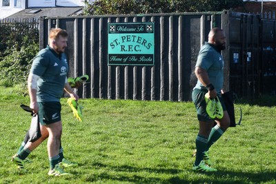 181125 - New Zealand Rugby Training - A general view of training at St Peter’s Rugby Club ahead of their upcoming match against Wales