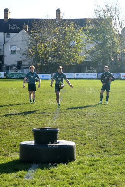 181125 - New Zealand Rugby Training - Cortez Ratima during training ahead of their upcoming match against Wales