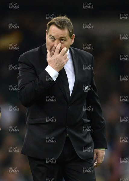 021015 - New Zealand v Fiji - Rugby World Cup 2015 -All Blacks head coach Steve Hensen