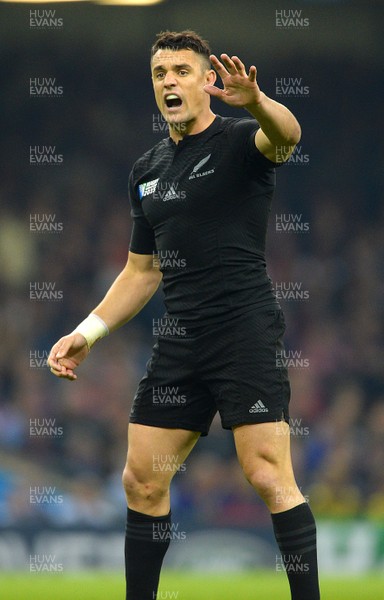 021015 - New Zealand v Fiji - Rugby World Cup 2015 -Dan Carter of New Zealand