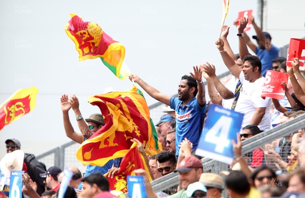 010619 - New Zealand v Sri Lanka - ICC Cricket Worls Cup 2019 - Sri Lanka fans