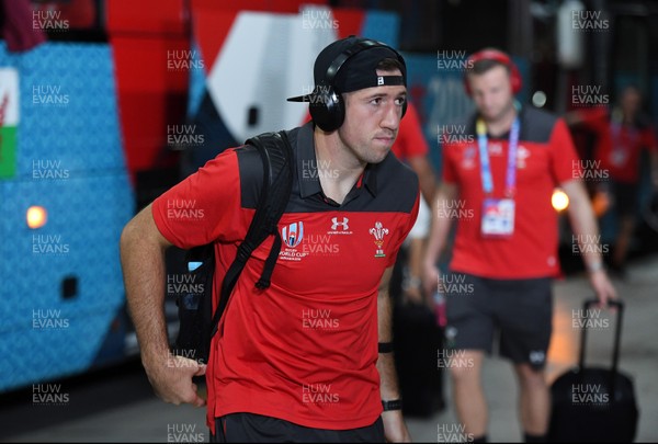 011119 - New Zealand v Wales - Rugby World Cup Bronze Final - Justin Tipuric of Wales arrives at the stadium