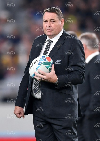011119 - New Zealand v Wales - Rugby World Cup Bronze Final - New Zealand head coach Steve Hansen