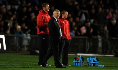 19.06.10 - New Zealand v Wales - 2010 Steinlager Series - Wales Head Coach Warren Gatland. 