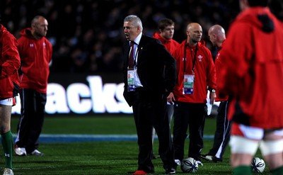19.06.10 - New Zealand v Wales - 2010 Steinlager Series - Wales Head Coach Warren Gatland. 