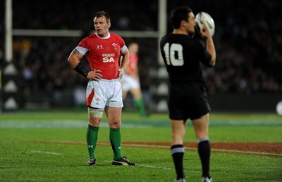 19.06.10 - New Zealand v Wales - 2010 Steinlager Series - Matthew Rees of Wales. 