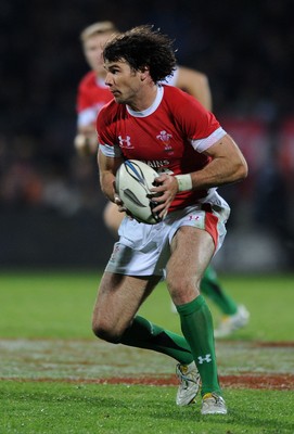 19.06.10 - New Zealand v Wales - 2010 Steinlager Series - Mike Phillips of Wales. 