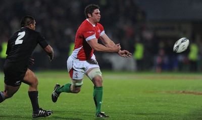19.06.10 - New Zealand v Wales - 2010 Steinlager Series - Rob McCusker of Wales. 