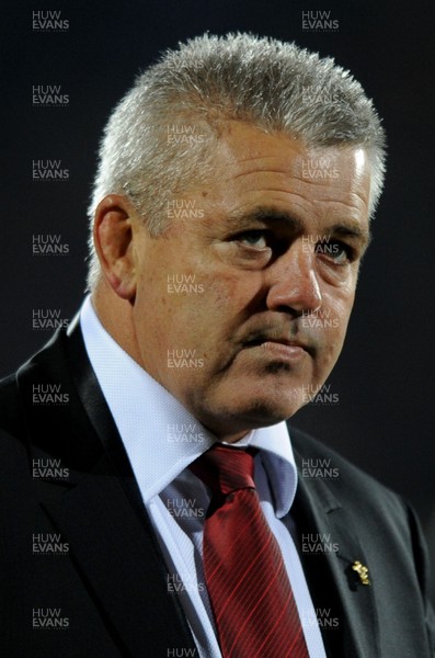 19.06.10 - New Zealand v Wales - 2010 Steinlager Series - Wales Head Coach Warren Gatland. 