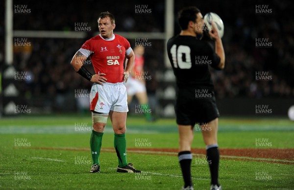 19.06.10 - New Zealand v Wales - 2010 Steinlager Series - Matthew Rees of Wales. 
