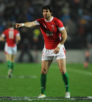 26.06.10 - New Zealand v Wales - 2010 Steinlager Series - Mike Phillips of Wales. 